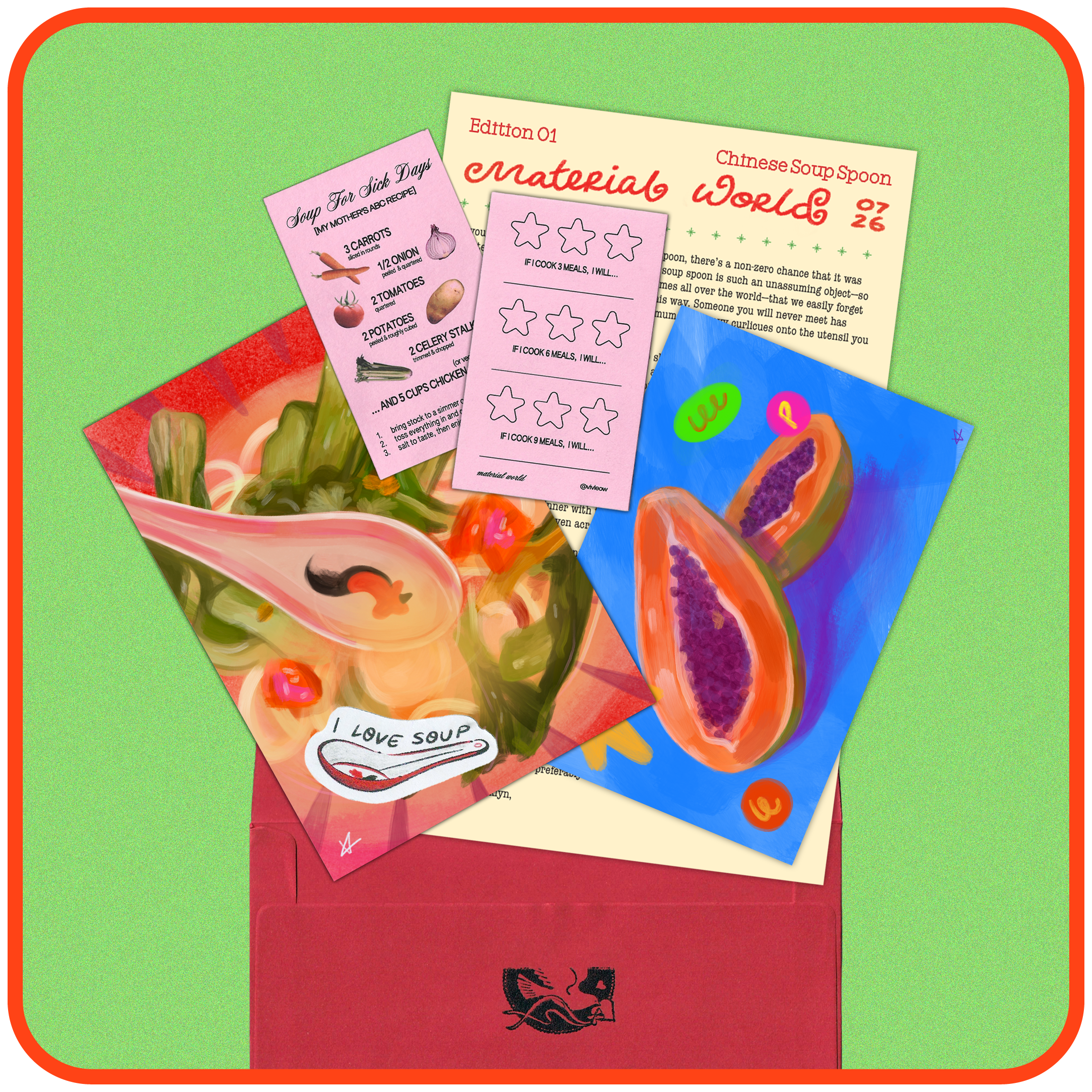Material World Mail Club